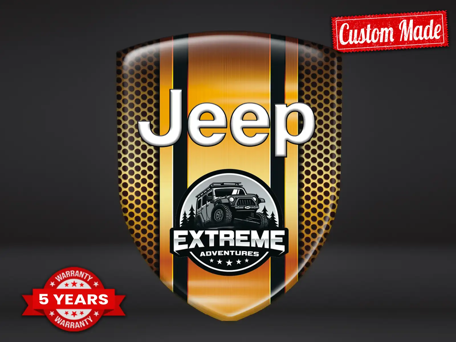 Jeep Hood Emblems Pro Max Lasting Stylish Performance